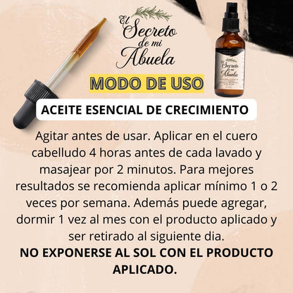 Aceite Esencial de Crecimiento (Gotero de aceite)