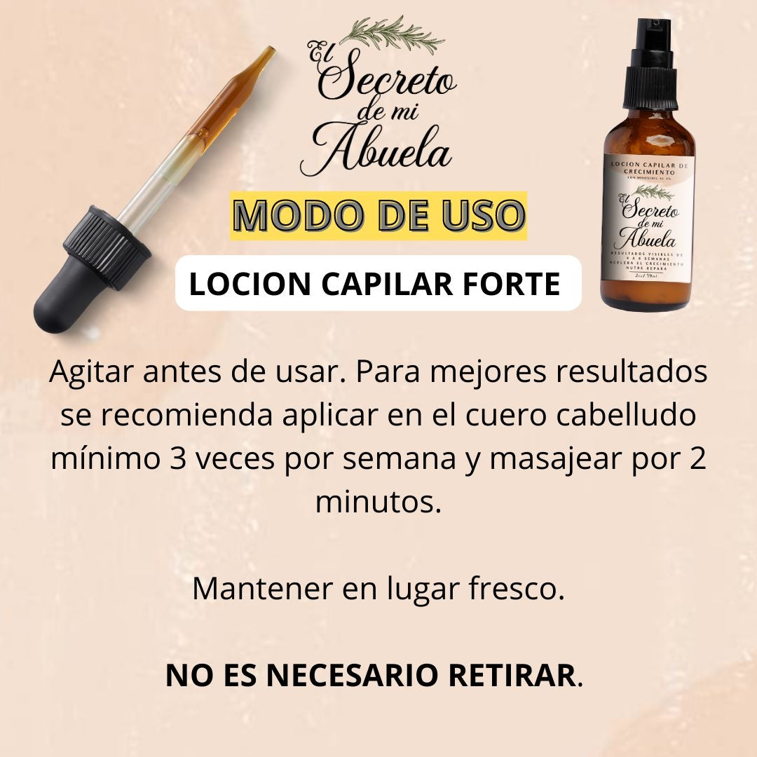 Loción Capilar Forte (Gotero)